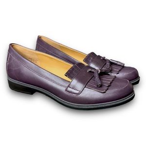 NEW! Hotter Hamlet Purple Tassel Loafers Sz 9